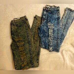 Bundle: 2 pairs MIU jeans